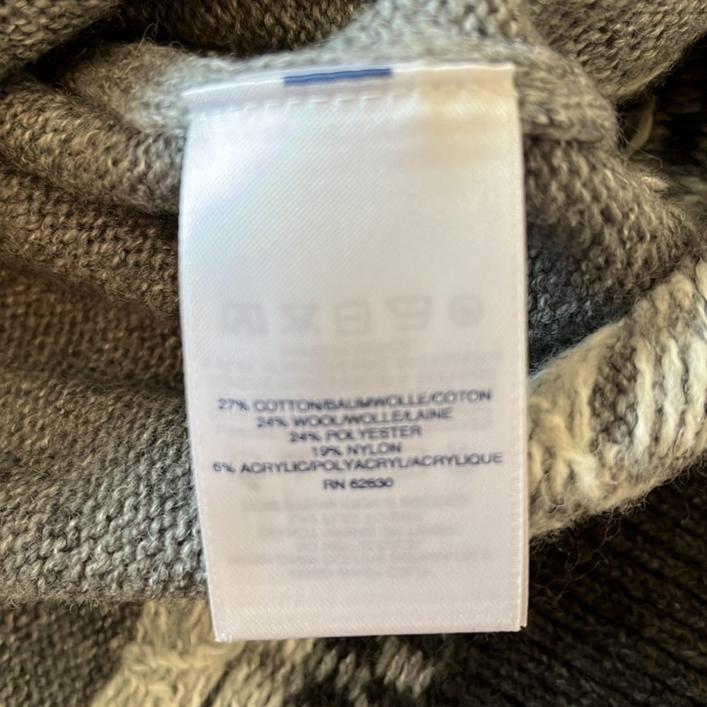 NWT Lands’ End Tundra Fairisle Sweater - Picture 5 of 5